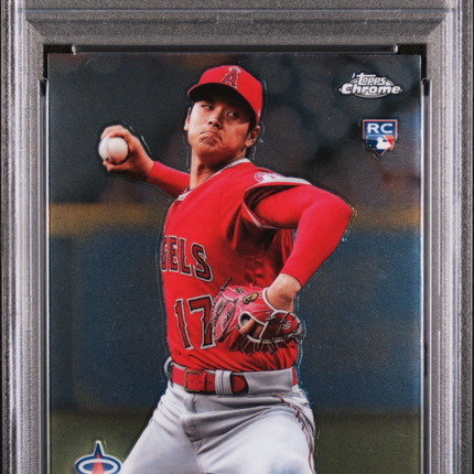 2018 Topps Chrome Update Shohei Ohtani #HMT1 PSA 10