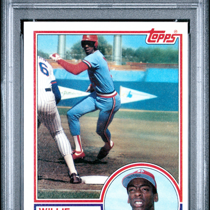 1983 Topps Willie McGee #49 PSA 7