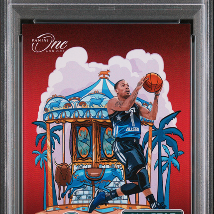 2024 Panini One And One Downtown All Star Derrick Rose #7 PSA 9