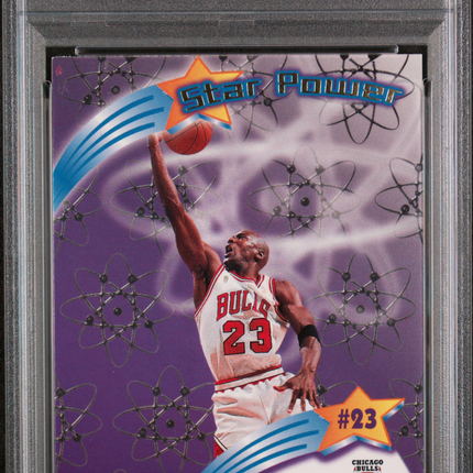 1997 Ultra Star Power Michael Jordan #1 PSA 8