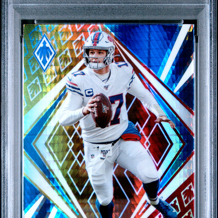 2020 Panini Phoenix Josh Allen #86 Fire Burst PSA 10