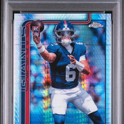 2025 Topps Chrome Jaxson Dart #306 Prism Refractor PSA 9
