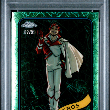 2025 Topps Chrome Marvel Eros #3 PSA 8