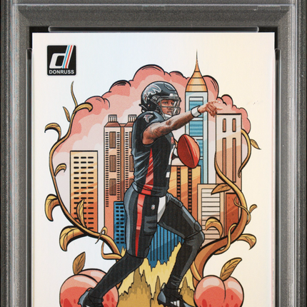 2024 Panini Donruss Downtown! Michael Penix JR. #14 PSA 9