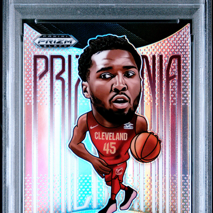 2024 Panini Prizm Black Prizmania Donovan Mitchell #13 PSA 10