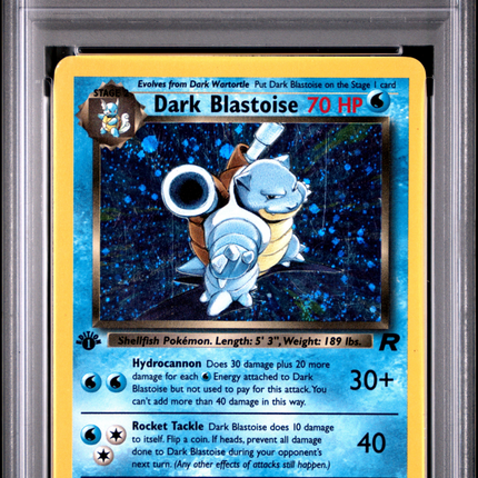 2000 Pokemon Rocket Dark Blastoise 1st Edition PSA 5 #3
