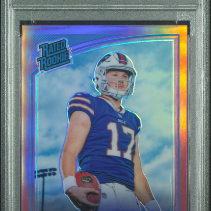 2018 Panini Donruss Optic Josh Allen #154 Pink PSA 9