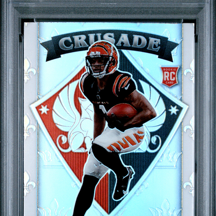 2021 Panini Rookies & Stars Crusade Ja'marr Chase #CR26 PSA 10