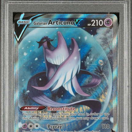 2021 Pokemon Chilling Reign Galarian Articuno V Chilling Reign-Fa PSA 10 #170