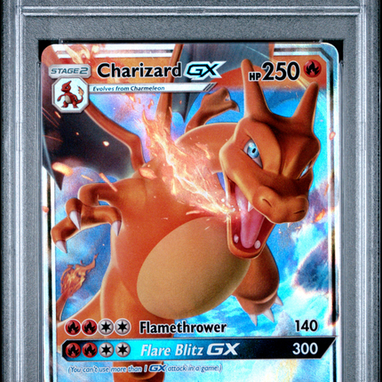 2019 Pokemon Charizard GX Promo-Hidden Fates Tins PSA 10 #SM211
