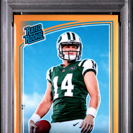 2018 Panini Donruss Optic Sam Darnold #151 Orange PSA 9 /199
