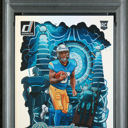 2025 Panini Donruss Downtown Omarion Hampton #16 PSA 10