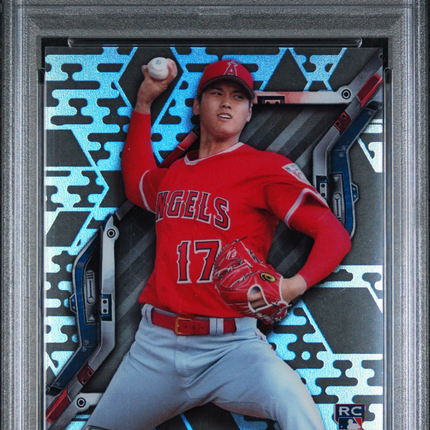 2018 Topps High Tek Shohei Ohtani #HT-SO PSA 8 Pattern 3 Rhombuses Traingles
