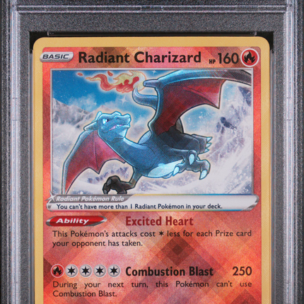 2023 Pokemon Crown Zenith Radiant Charizard Crown Zenith PSA 10 #020