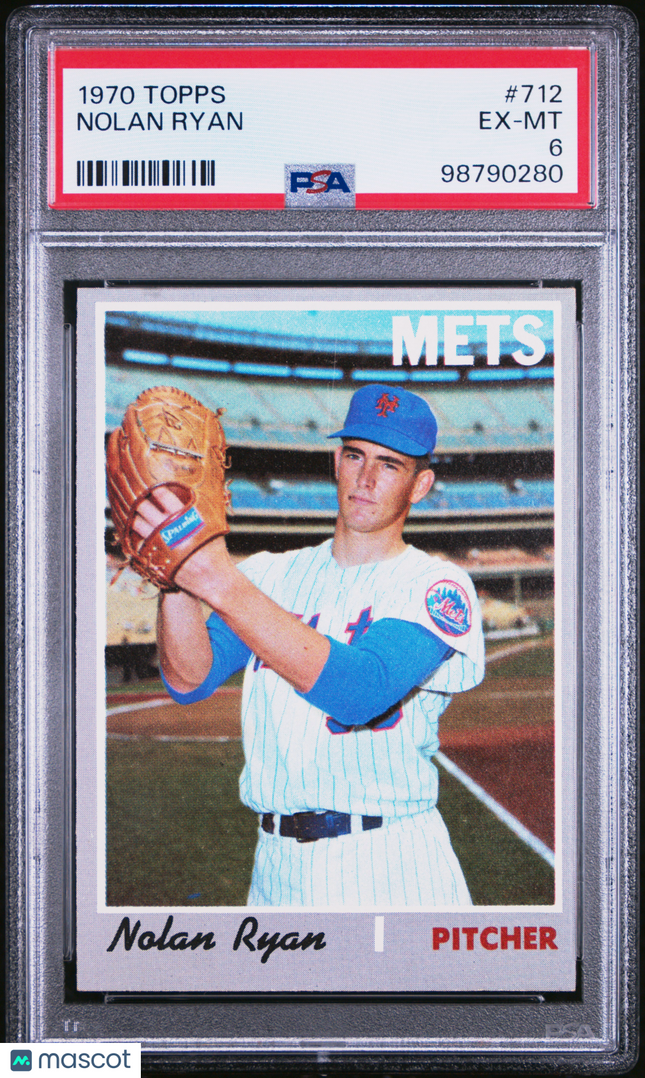 1970 Topps Nolan Ryan #712 PSA 6