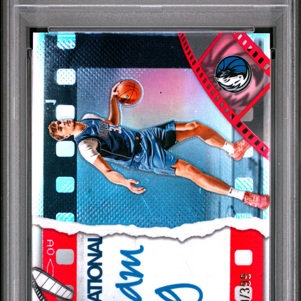 2025 Topps Chrome Inspirational Cooper Flagg #IP-18 Magenta Ref 369/399 PSA 9