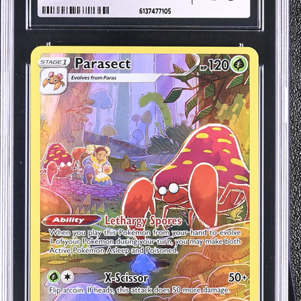 2022 Pokemon Lost Origin Parasect CGC 10 #TG01/TG30