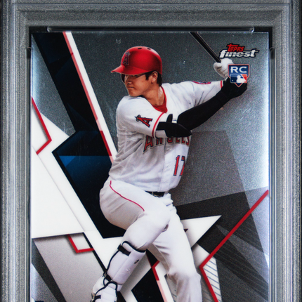 2018 Finest Shohei Ohtani #100 PSA 10