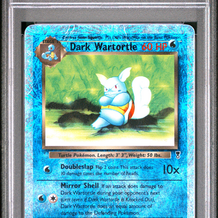 2002 Pokemon Legendary Collection Dark Wartortle Rev.Foil PSA 1 #39