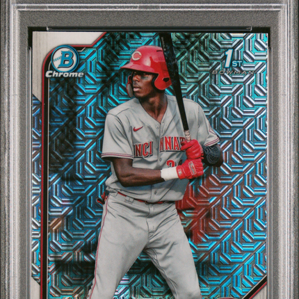 2022 Bowman Mega Box Chrome Elly De La Cruz #50 PSA 10