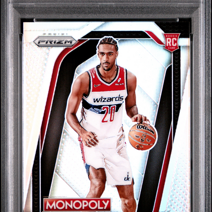 2024 Panini Prizm Monopoly Alexandre Sarr #86 Silver PSA 10