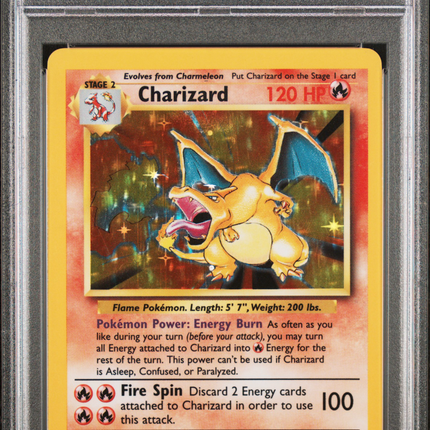 1999 Pokemon Game Charizard PSA 5 #4