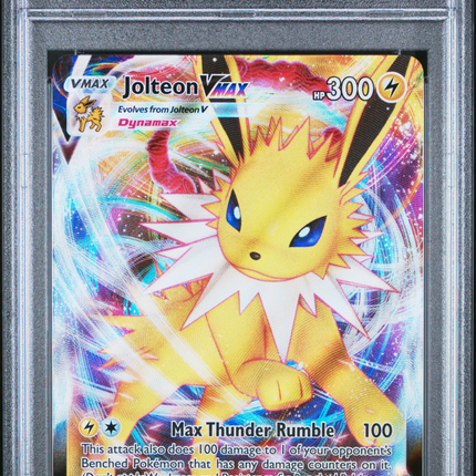 2021 Pokemon Evolving Skies Jolteon VMAX Evolving Skies Fa PSA 10 #051