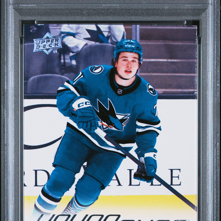 2024 Upper Deck Macklin Celebrini #451 PSA 8