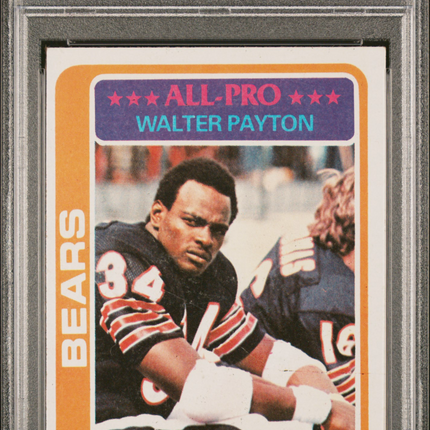 1978 Topps Walter Payton #200 All Pro PSA 5
