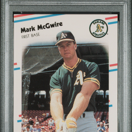 1988 Fleer Mark Mcgwire #286 PSA 9