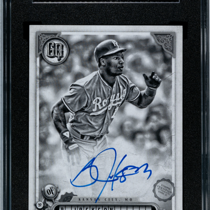 2022 Topps Gypsy Queen Bo Jackson #GQA-BJ Black & White SGC 9.5 Auto 10