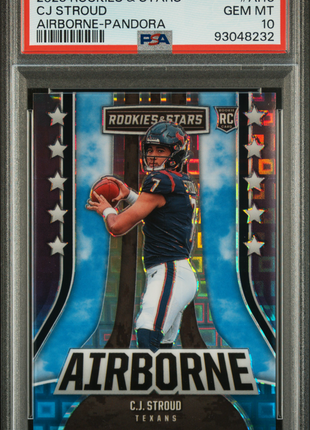 2023 Panini Rookies & Stars Airborne CJ Stroud #AI13 PSA 10