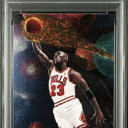 1997 Metal Universe Michael Jordan #23 PSA 7