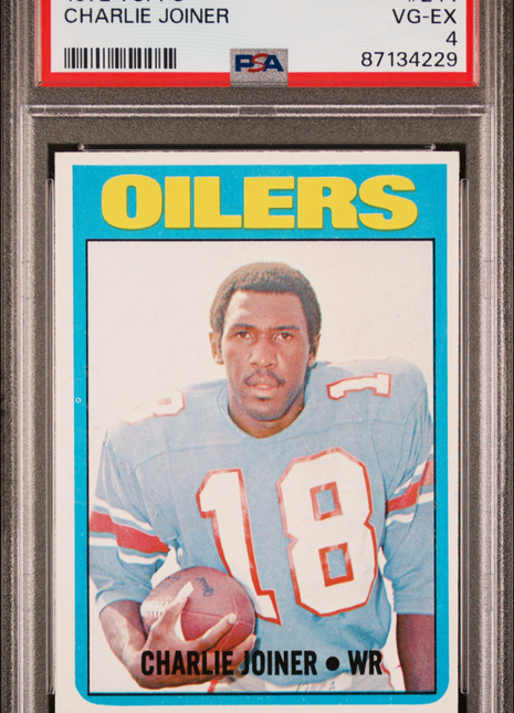 1972 Topps Charlie Joiner #244 PSA 4