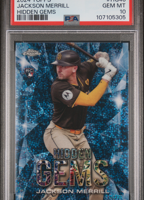 2024 Topps Hidden Gems Jackson Merrill #HG46 PSA 10