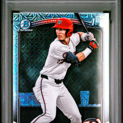 2025 Bowman Draft Mega Box Chrome Prospects Eli Willits #1 PSA 10