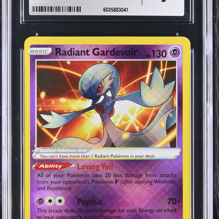 2022 Pokemon Lost Origin Radiant Gardevoir 069/196 CGC 9 #069/196