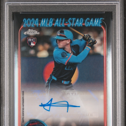 2024 Topps Chrome Update 2024 All-Star Game Jackson Merrill #JM PSA 10 Auto