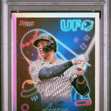 2022 Bowman's Best Bowman Ufo Aaron Judge #UFO22 PSA 9