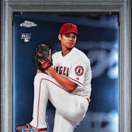 2018 Topps Chrome Shohei Ohtani #150 PSA 9