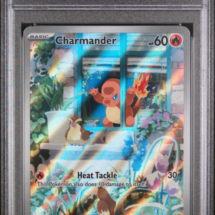 2023 Pokemon SVP EN-SV Black Star Promo Charmander Obsidian Flames Etb PSA 7