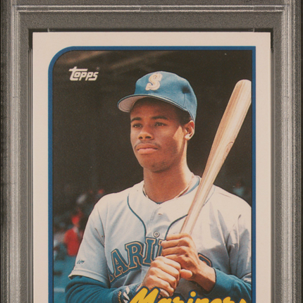 1989 Topps Traded Ken Griffey JR. #41T PSA 7