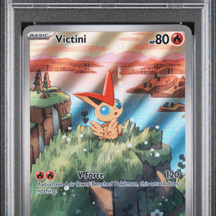 2025 Pokemon Black Star Promo Victini Unova Victini Illus Coll PSA 8 #208