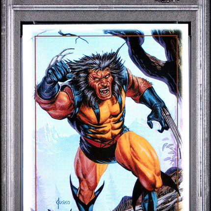 2024 Upper Deck Marvel Masterpieces '92 Platinum Wolverine #94 PSA 10