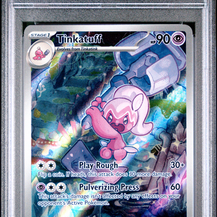 2023 Pokemon Pal EN-Paldea Evolved Tinkatuff Illustration Rare PSA 10 #217