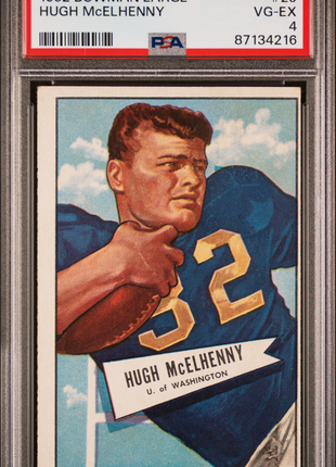 1952 Bowman Large Hugh Mcelhenny #29 PSA 4