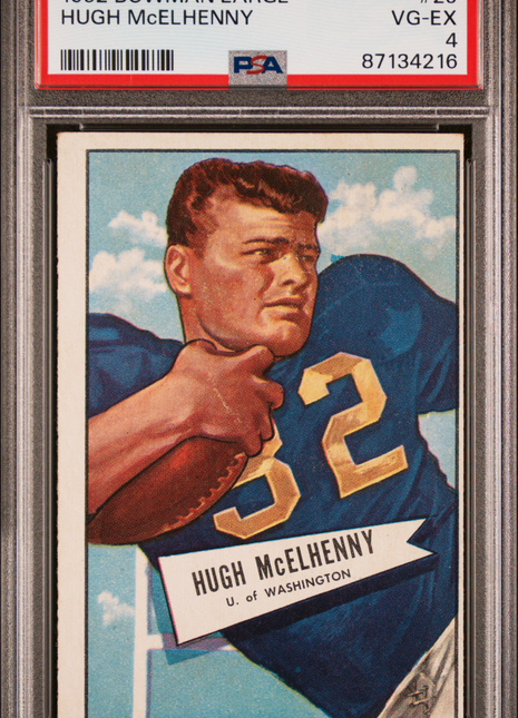 1952 Bowman Large Hugh Mcelhenny #29 PSA 4