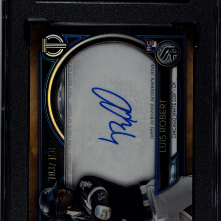 2020 Topps Tribute Luis Robert #TA-LR Autograph Blue 150 SGC 9 Auto 10