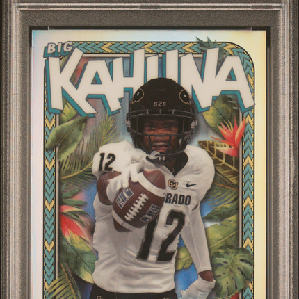 2023 Bowman University Chrome The Big Kahuna Travis Hunter #TBK12 PSA 10