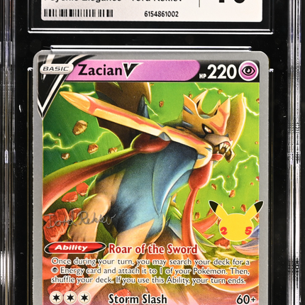 2023 Pokemon World Champ. Decks Zacian V CGC 10 #016/025